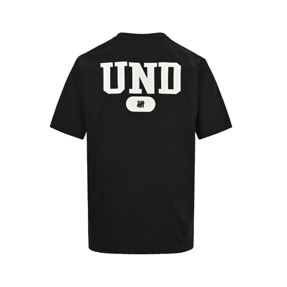 Undefeated Black Printed Short-Sleeved T-Shirt